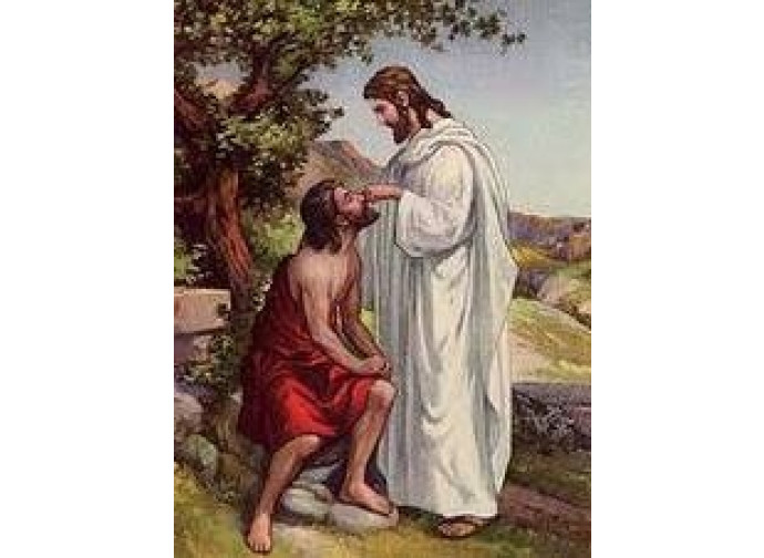 Gesù guarisce il cieco Gesù guarisce il cieco